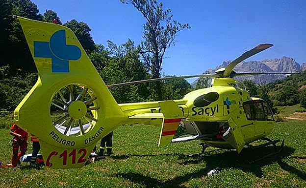 Helicóptero de rescate 