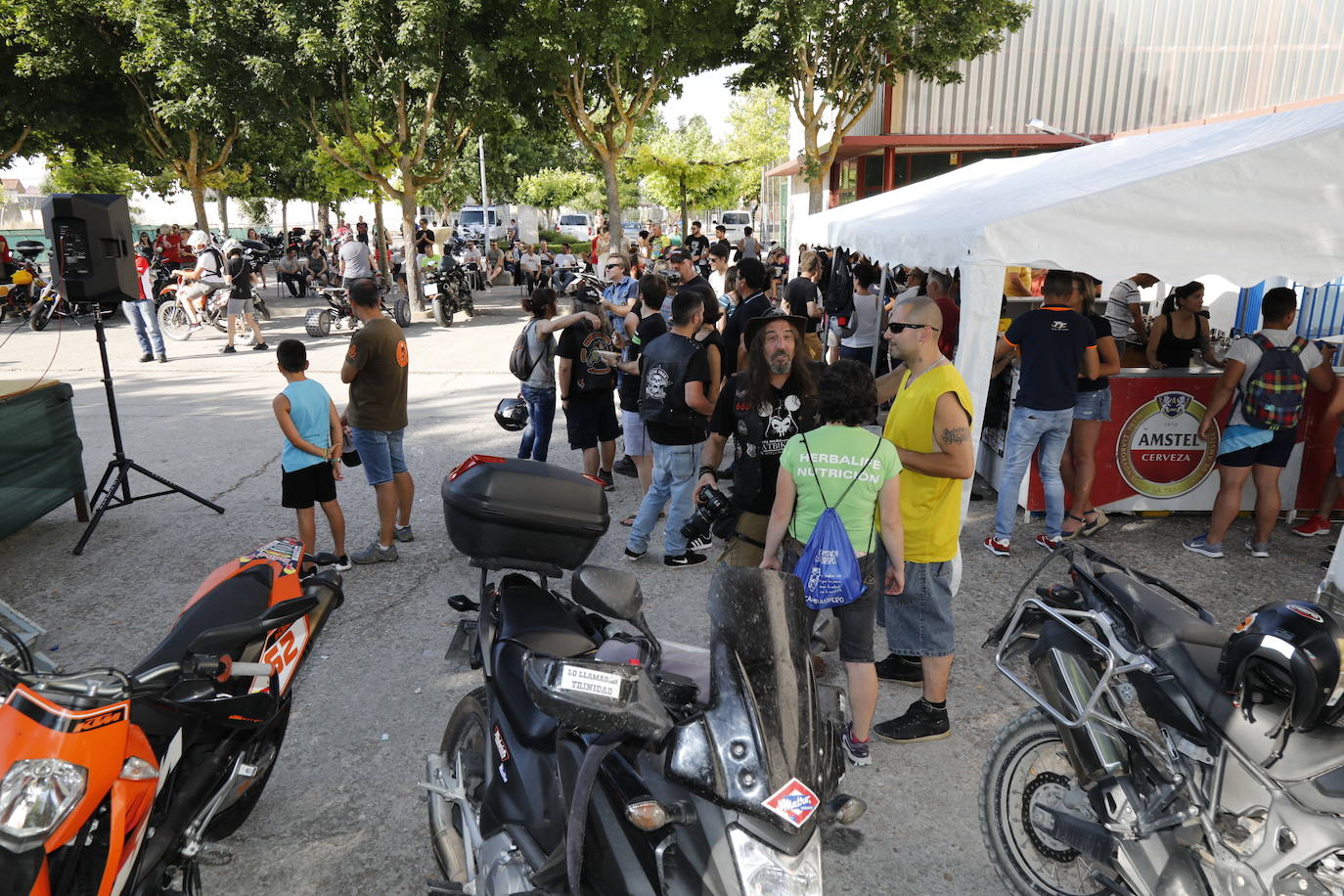 Fotos: La concentración de motos de Campaspero reúne a 160 aficionados