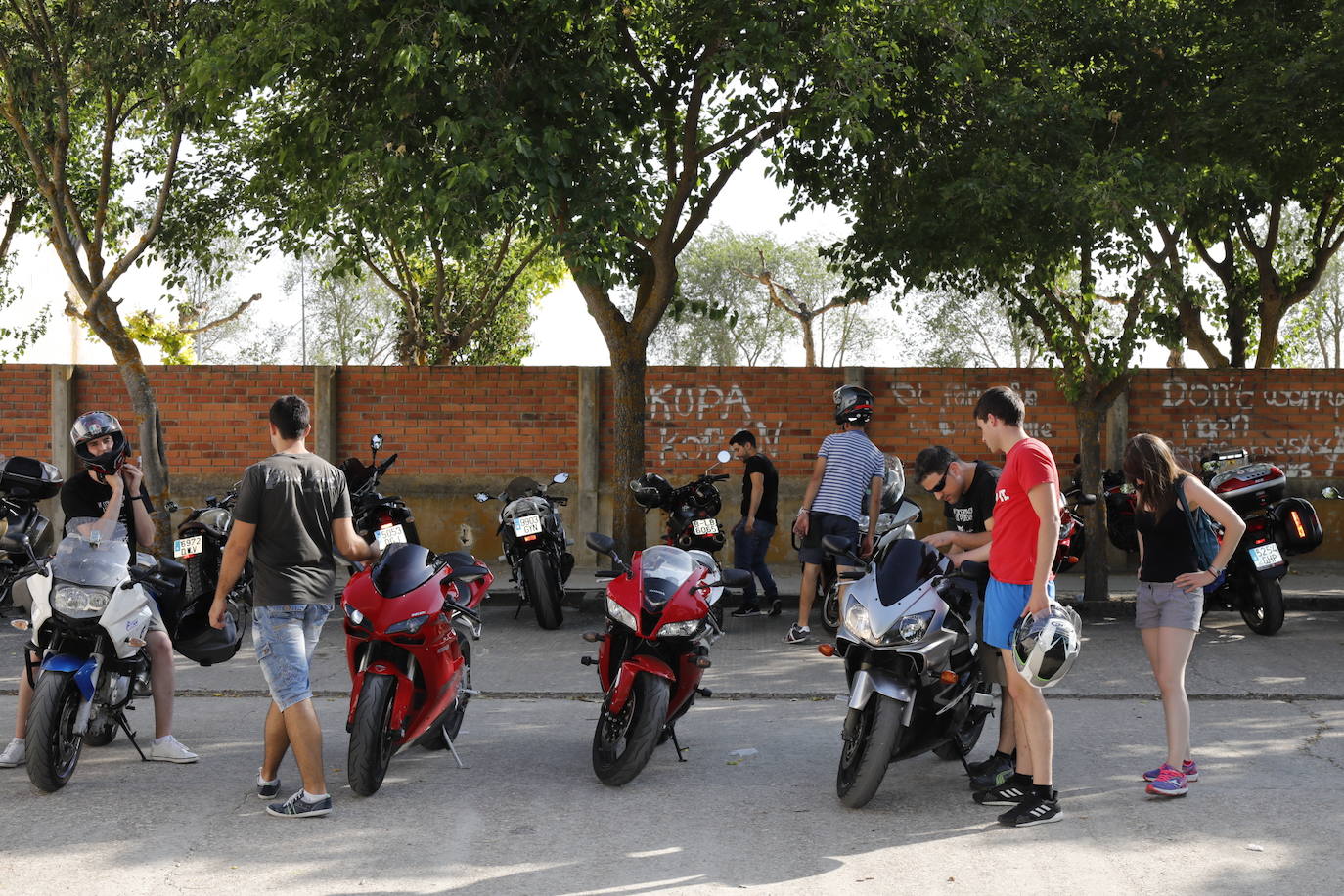 Fotos: La concentración de motos de Campaspero reúne a 160 aficionados