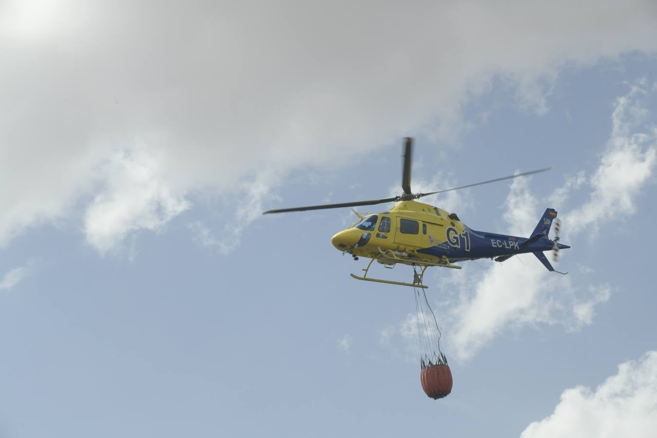 El incendio se ha declarado alrededor de las 15:00 horas en un pinar, en el área recreativa del Puente Hinojo.