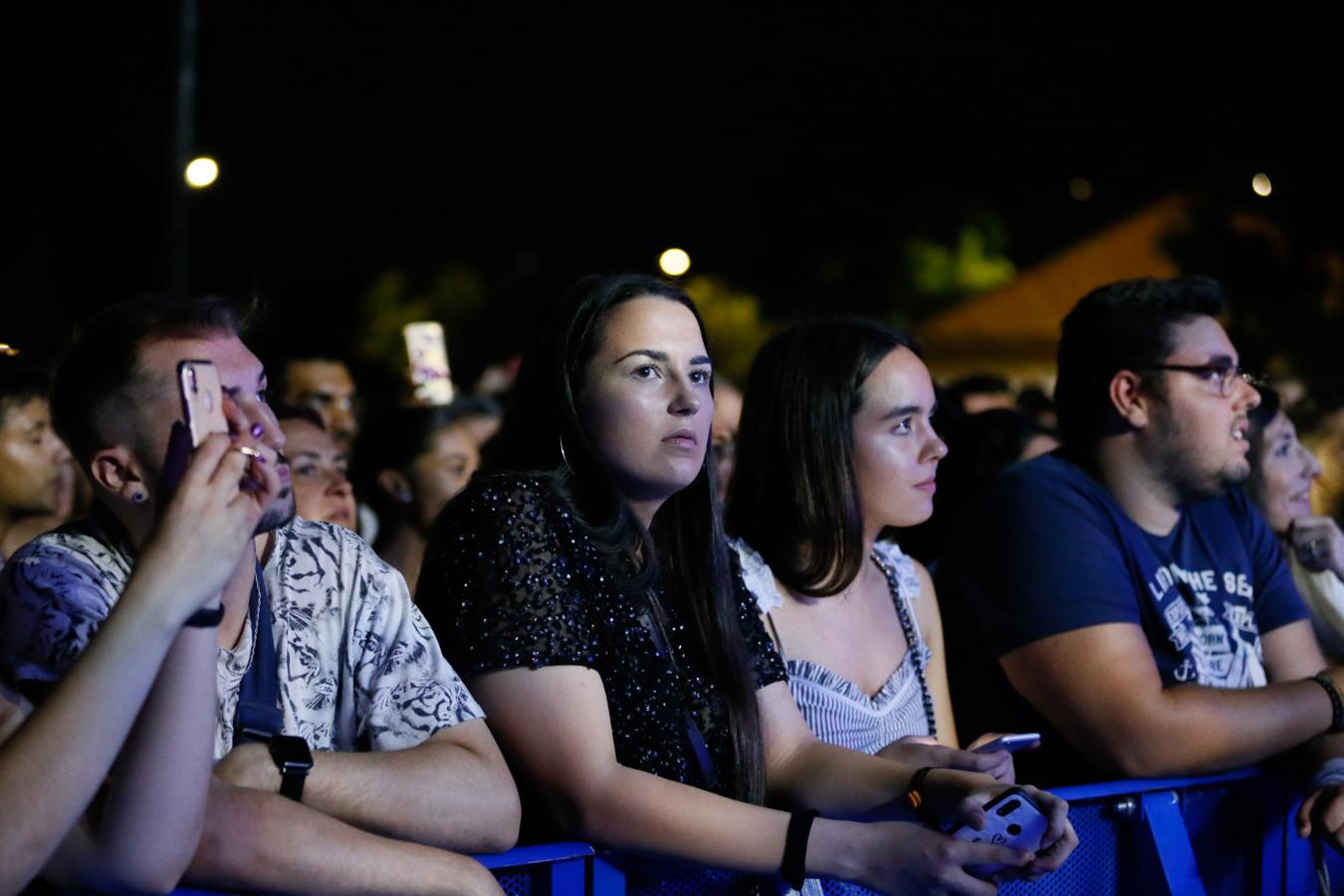 La cantante gaditana ha sido el plato fuerte de las fiestas de la localidad. salmantina