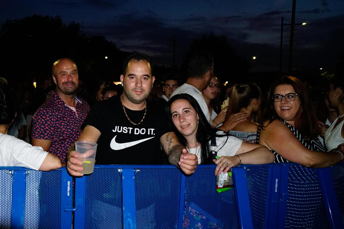 La cantante gaditana ha sido el plato fuerte de las fiestas de la localidad. salmantina