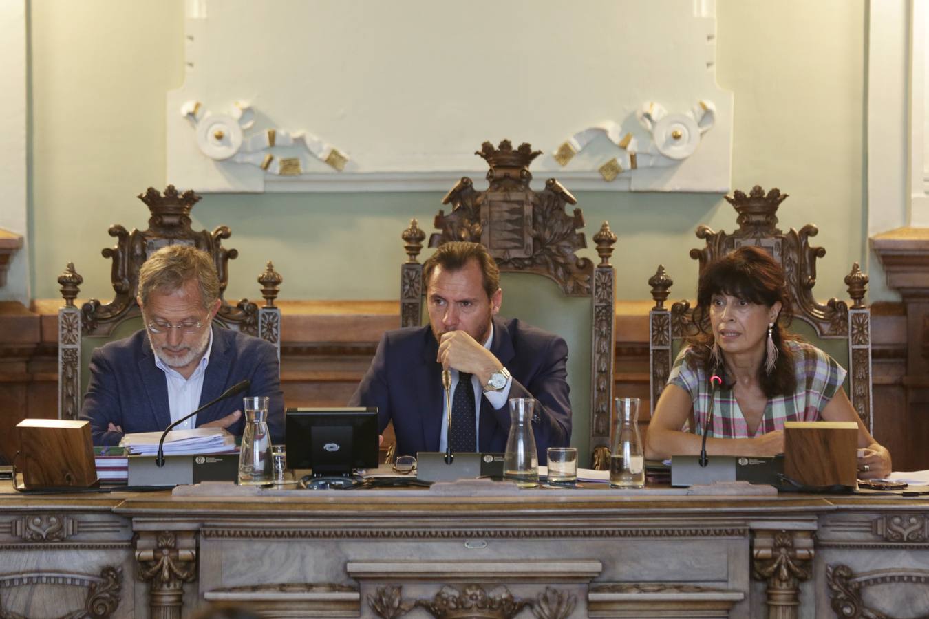 Fotos: Pleno en el Ayuntamiento de Valladolid