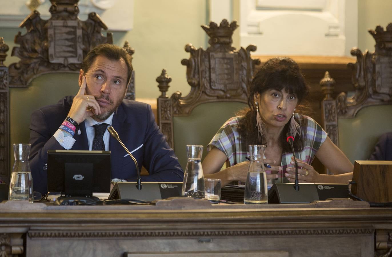 Fotos: Pleno en el Ayuntamiento de Valladolid