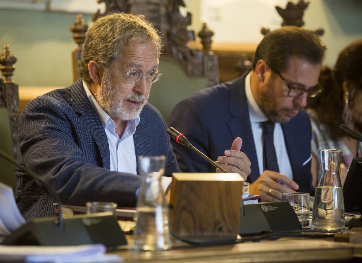 Fotos: Pleno en el Ayuntamiento de Valladolid
