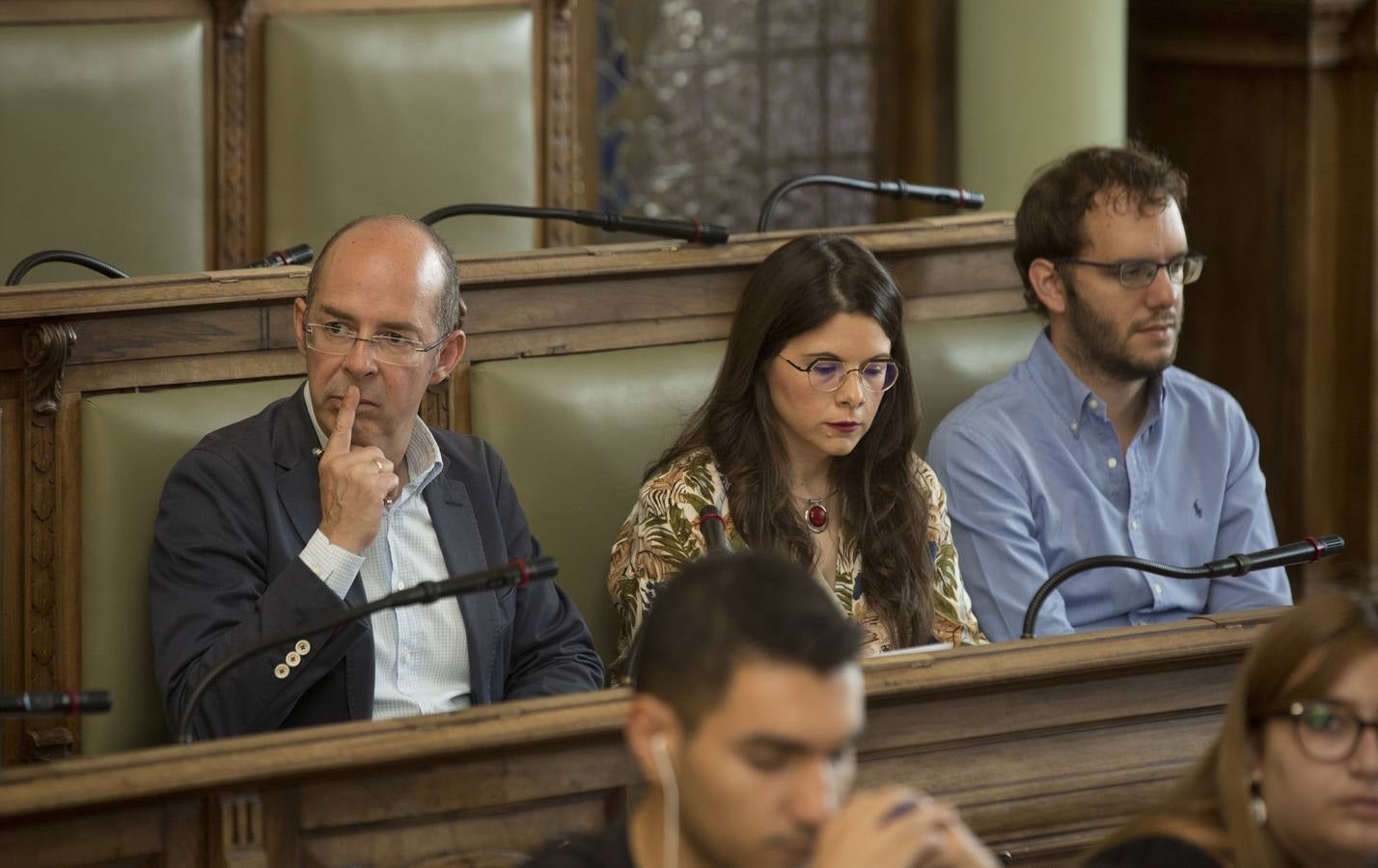 Fotos: Pleno en el Ayuntamiento de Valladolid