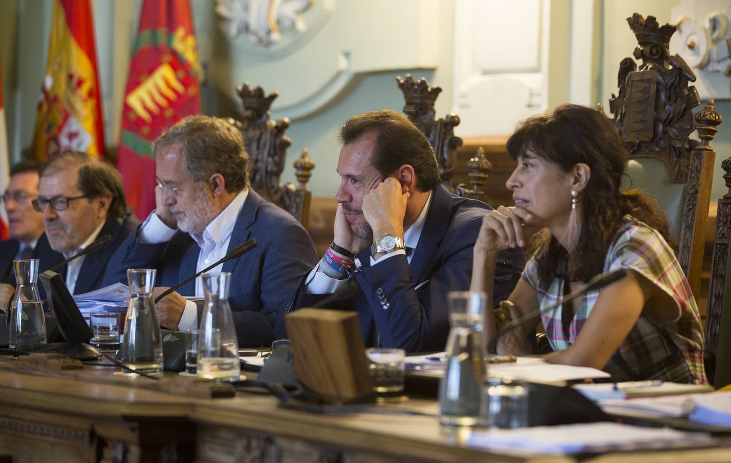 Fotos: Pleno en el Ayuntamiento de Valladolid