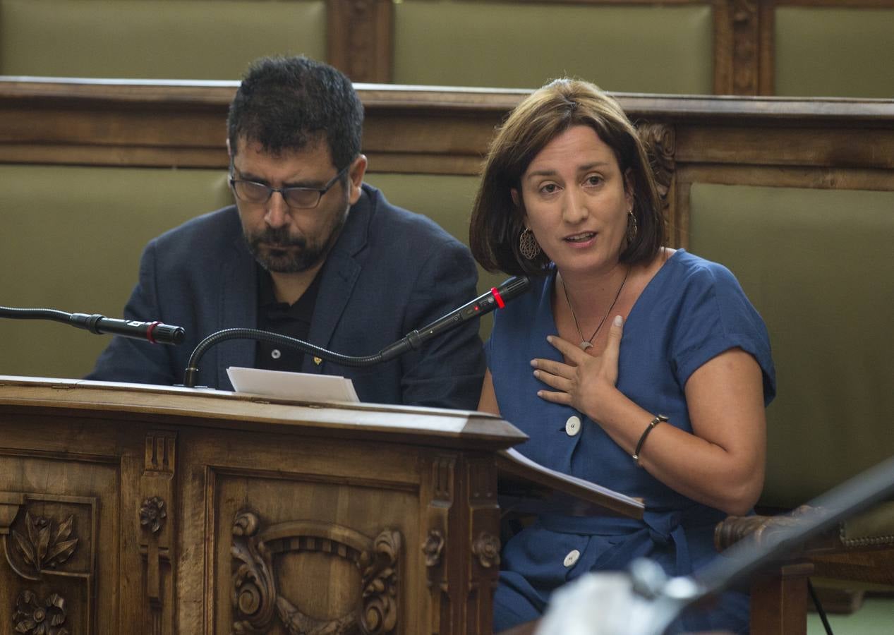 Fotos: Pleno en el Ayuntamiento de Valladolid