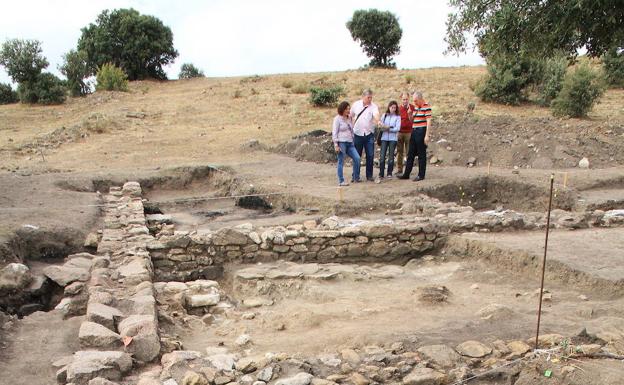 Yacimiento del Cerro de los Almadenes, en Otero de Herreros. 