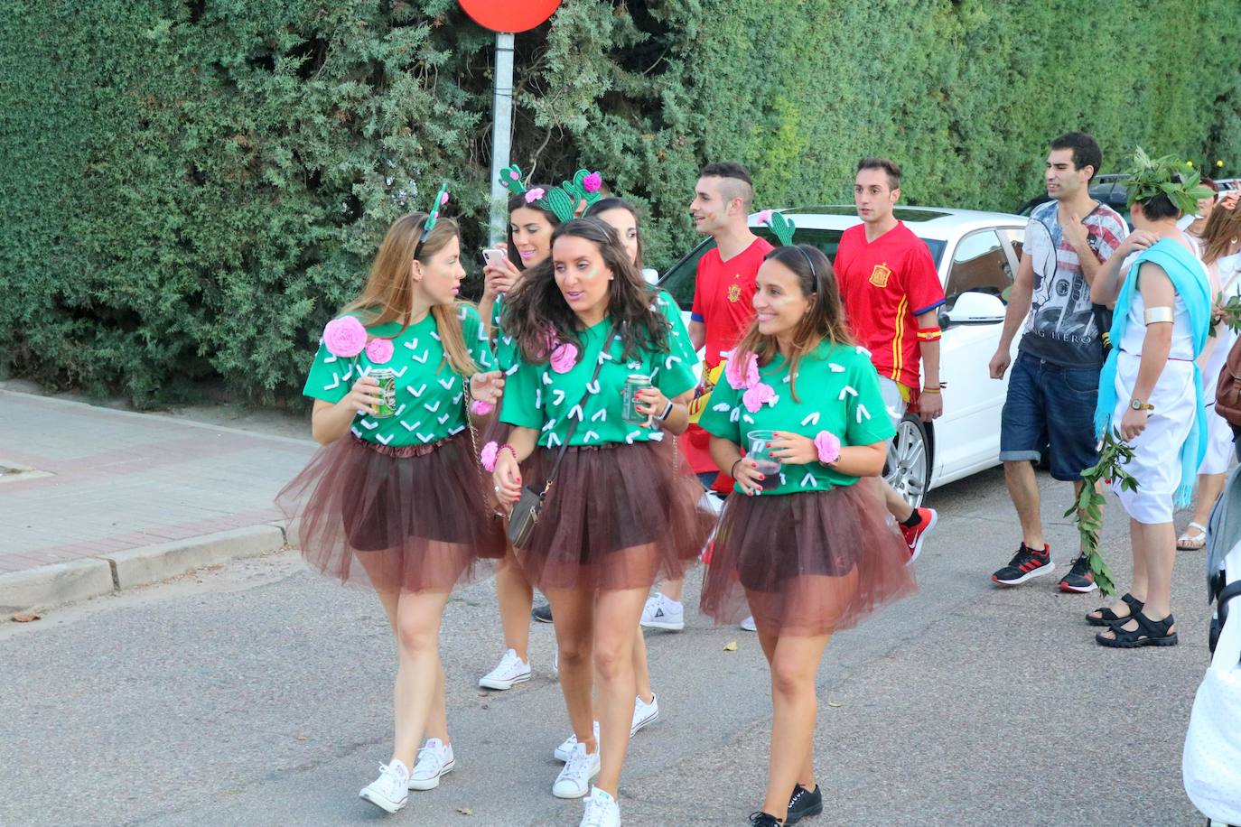 Fotos: Dueñas se disfraza con su décimo carnaval de verano