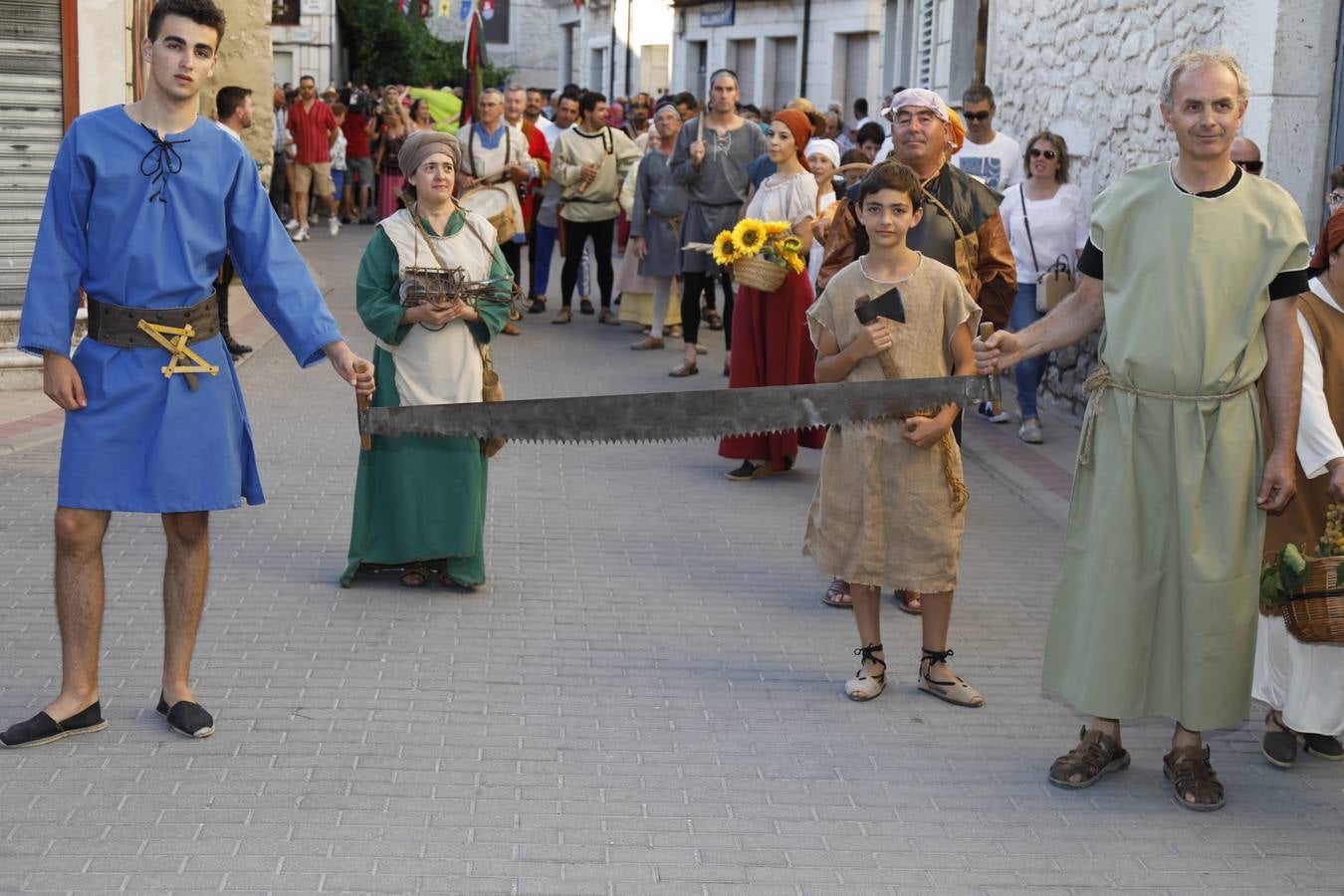 Fotos: Recreación histórica en Campaspero &#039;En el campo te espero. El origen de un pueblo&#039;