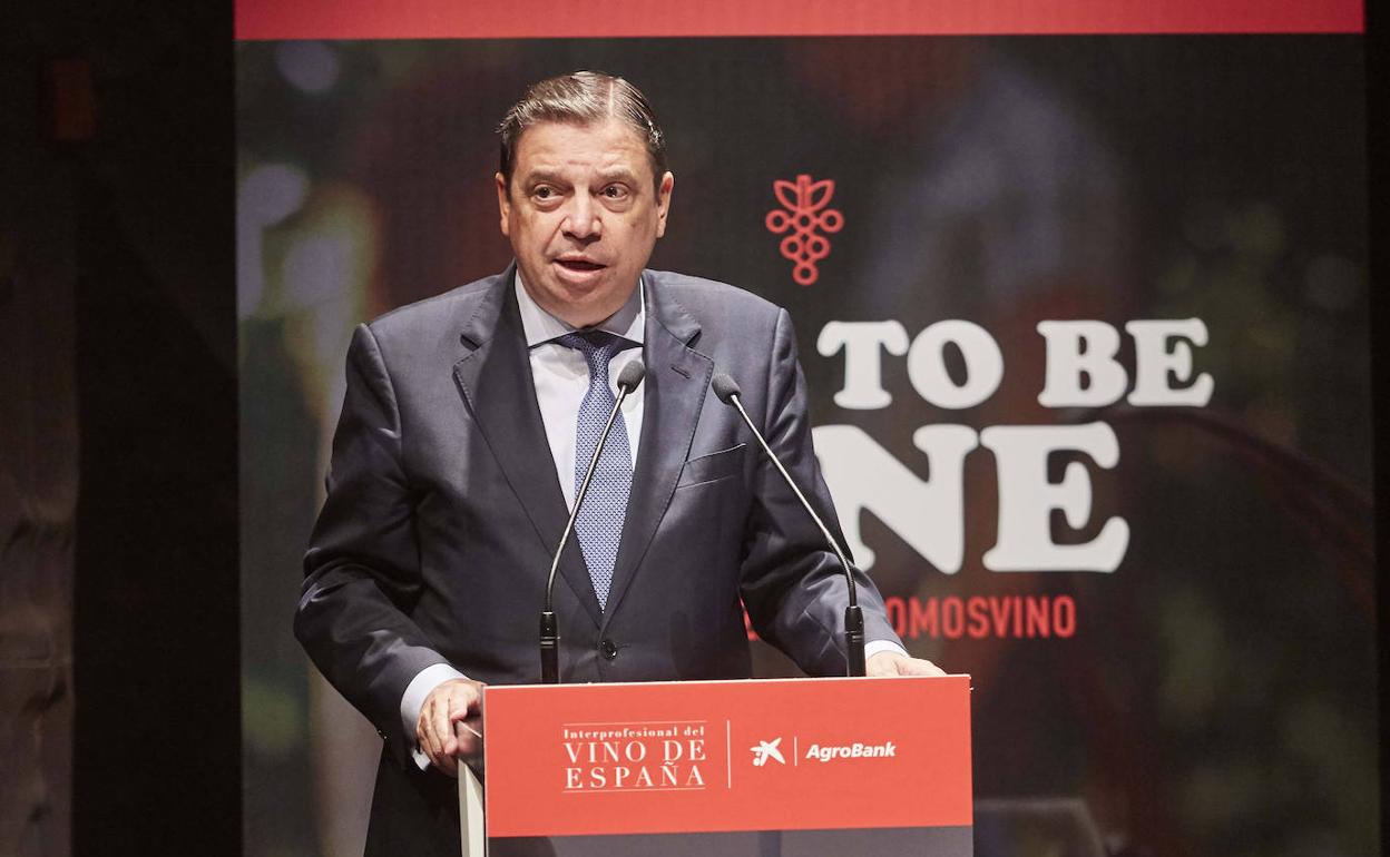 El ministro Luis Planas. 