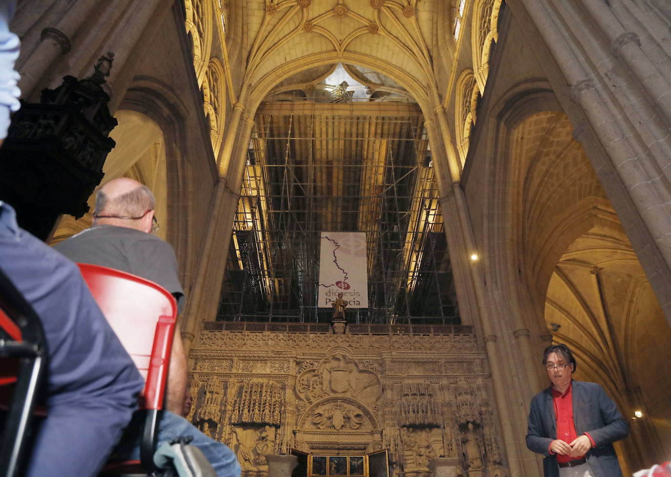 Fotos: Así es la catedral de Palencia vista desde sus obras