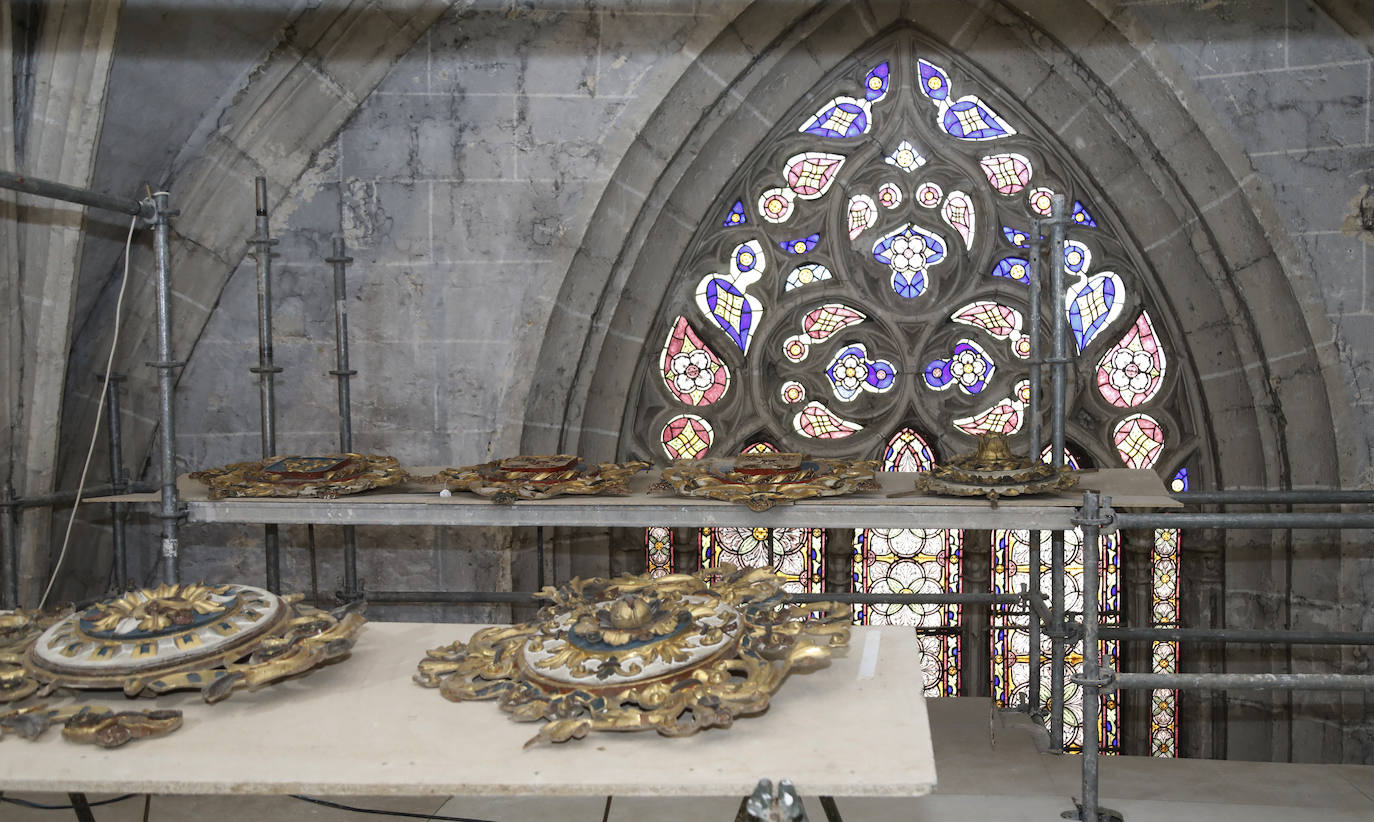 Fotos: Así es la catedral de Palencia vista desde sus obras