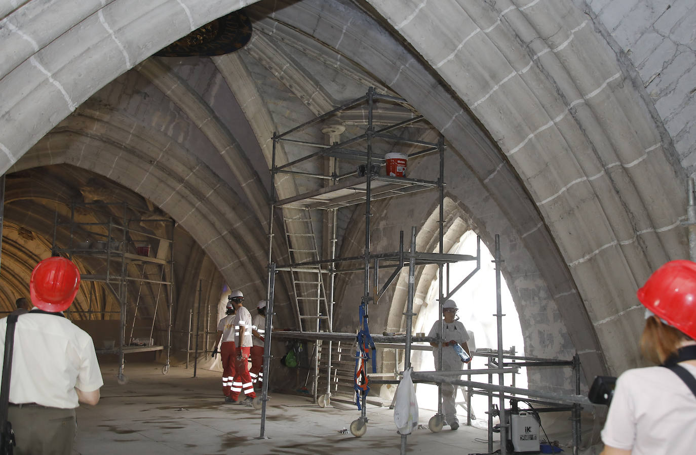 Fotos: Así es la catedral de Palencia vista desde sus obras