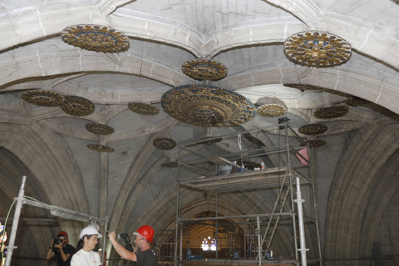 Fotos: Así es la catedral de Palencia vista desde sus obras