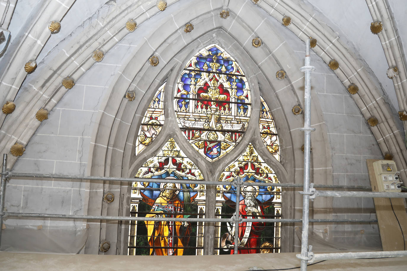 Fotos: Así es la catedral de Palencia vista desde sus obras