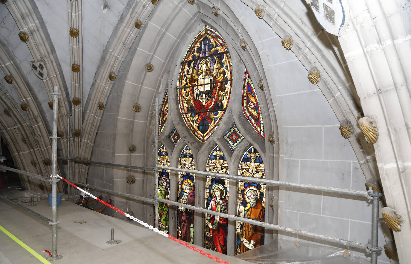 Fotos: Así es la catedral de Palencia vista desde sus obras