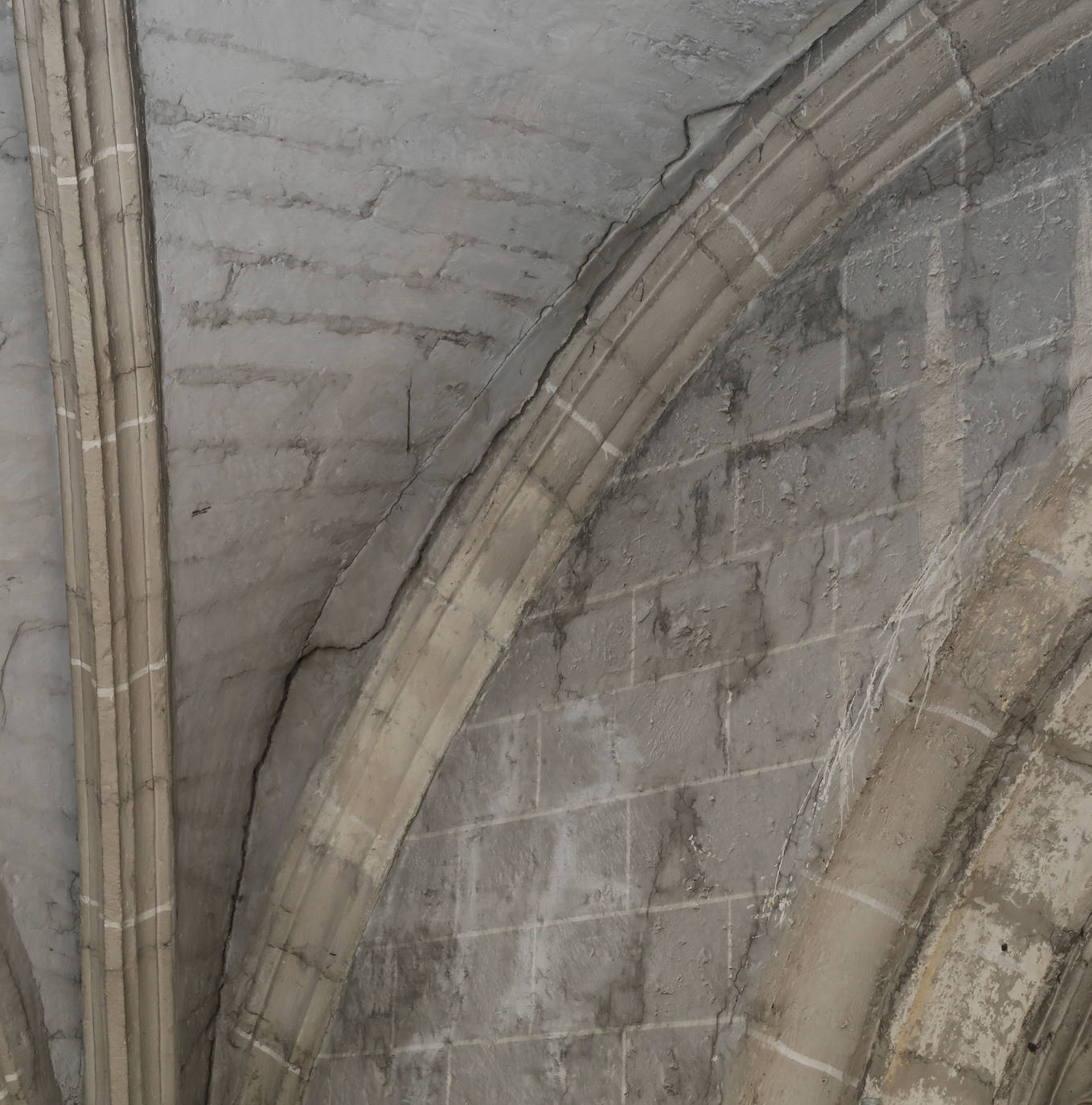 Fotos: Así es la catedral de Palencia vista desde sus obras