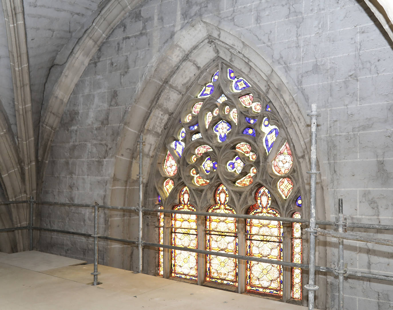 Fotos: Así es la catedral de Palencia vista desde sus obras