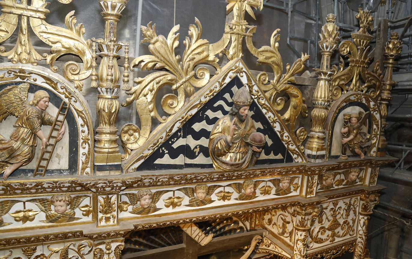 Fotos: Así es la catedral de Palencia vista desde sus obras