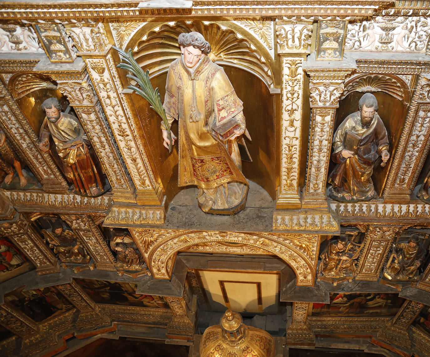 Fotos: Así es la catedral de Palencia vista desde sus obras