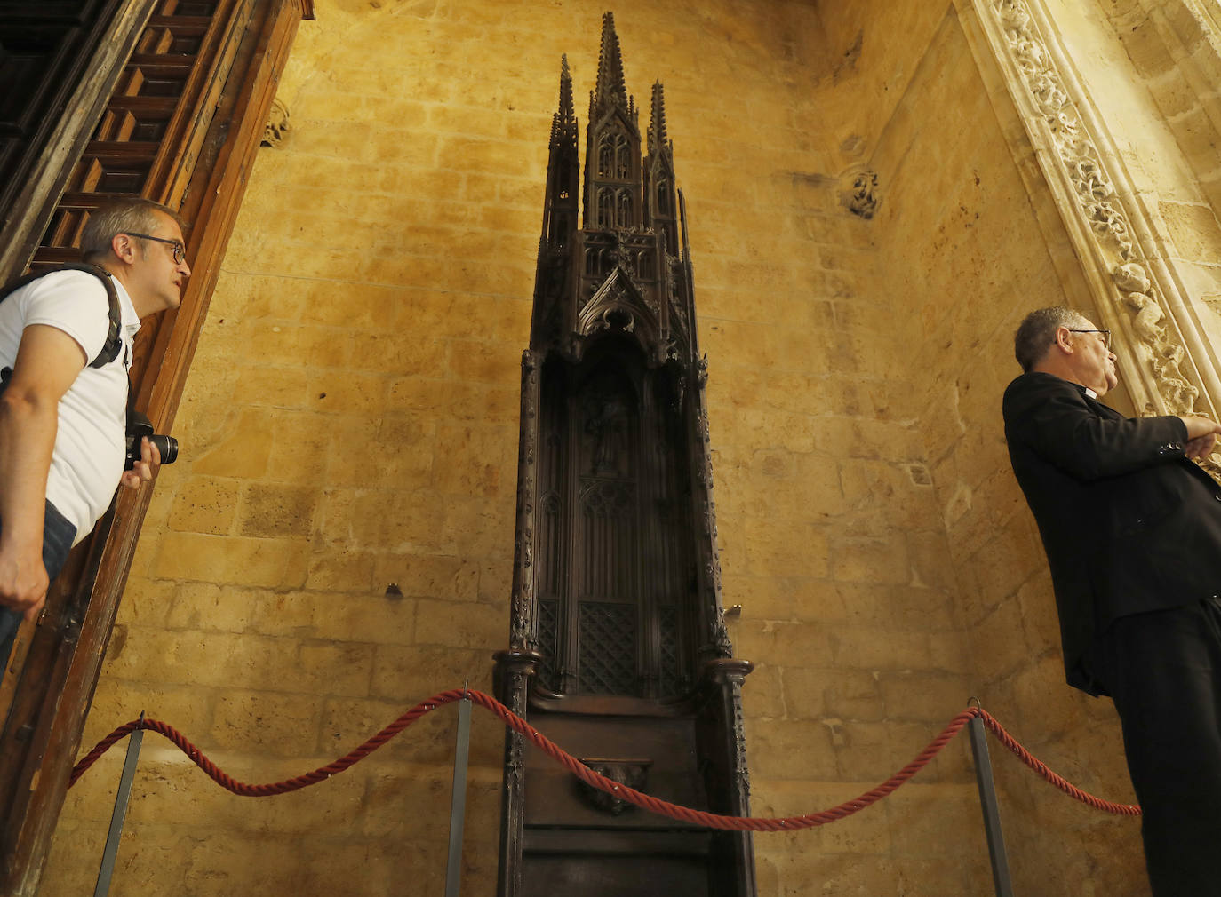 Fotos: Así es la catedral de Palencia vista desde sus obras