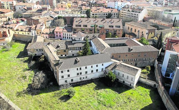 Vista general del complejo conventual de Santa Catalina de Siena. 