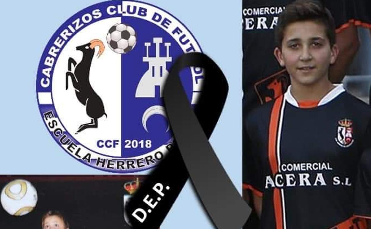 Luto en el fútbol salmantino por el fallecimiento de un joven jugador del Cabrerizos CF 
