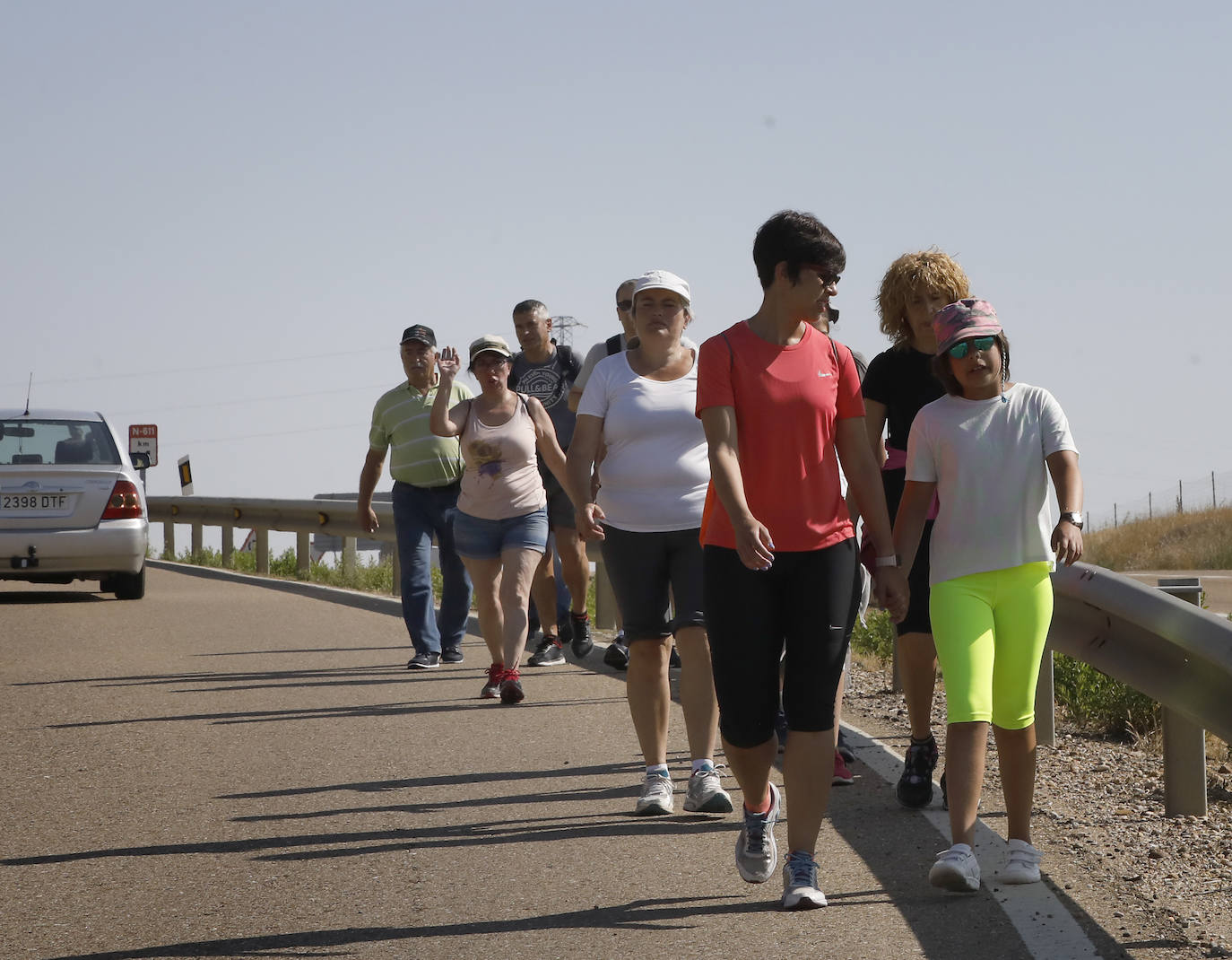 Fotos: Monzón se manifiesta por su castillo