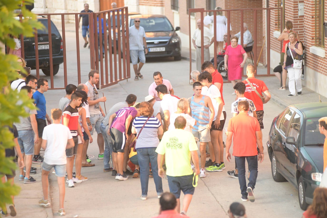 Un vecino de La Seca -F. S. de 45 años- ha resultado herido grave tras ser corneado en el encierro celebrado este sábado