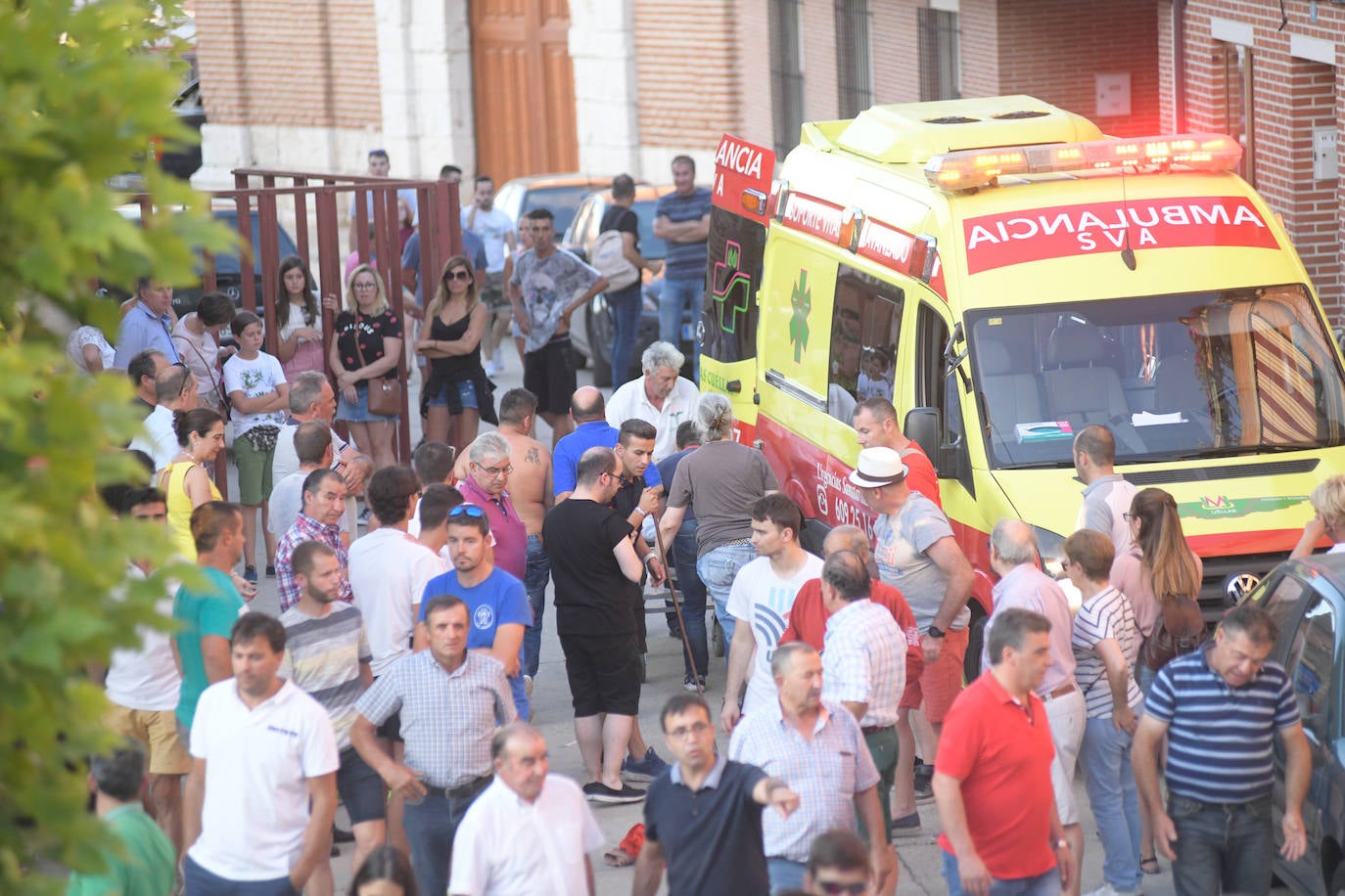 Un vecino de La Seca -F. S. de 45 años- ha resultado herido grave tras ser corneado en el encierro celebrado este sábado