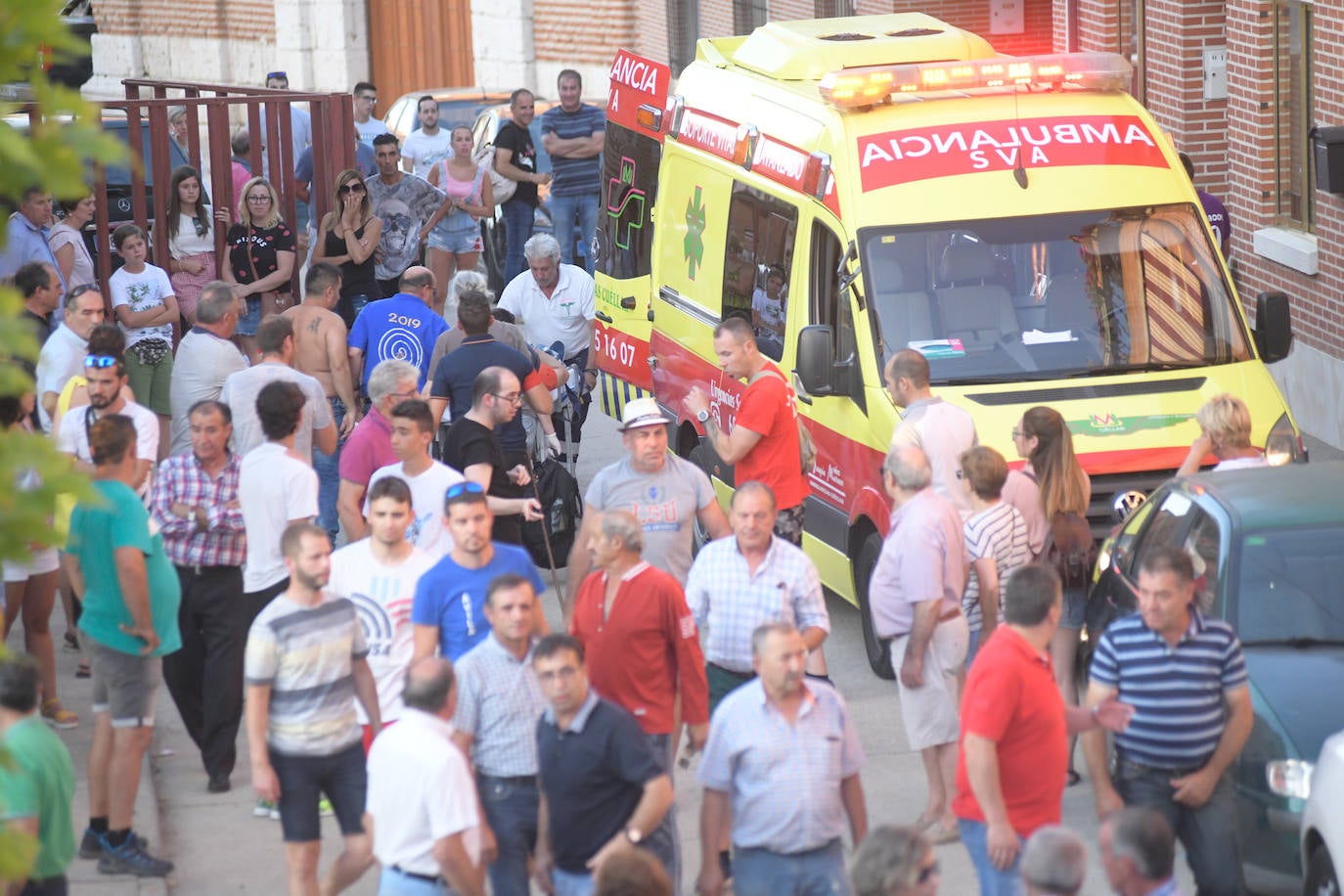 Un vecino de La Seca -F. S. de 45 años- ha resultado herido grave tras ser corneado en el encierro celebrado este sábado