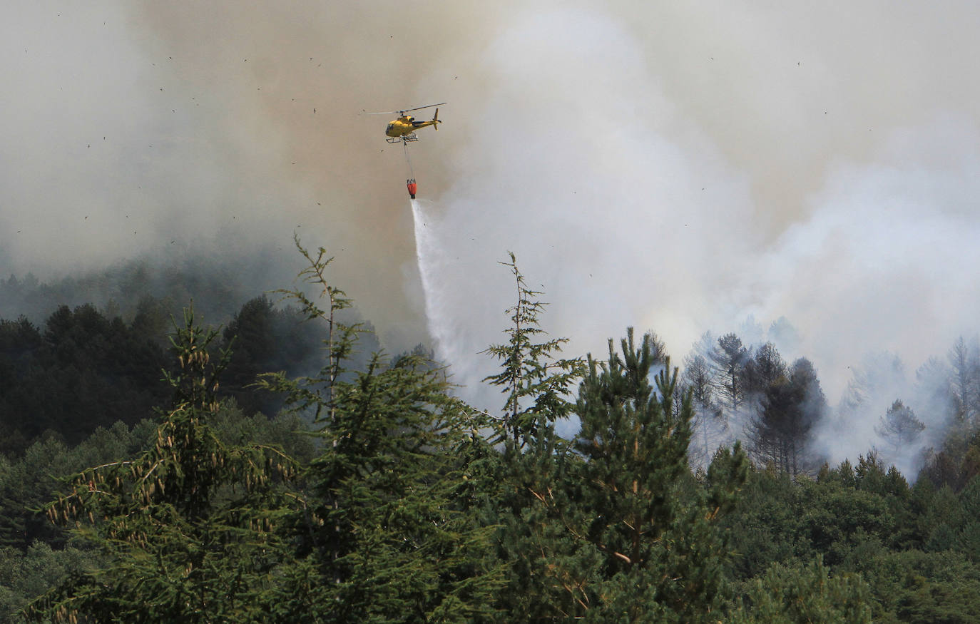 Fotos: LAS LLAMAS DEVORAN GUADARRAMA