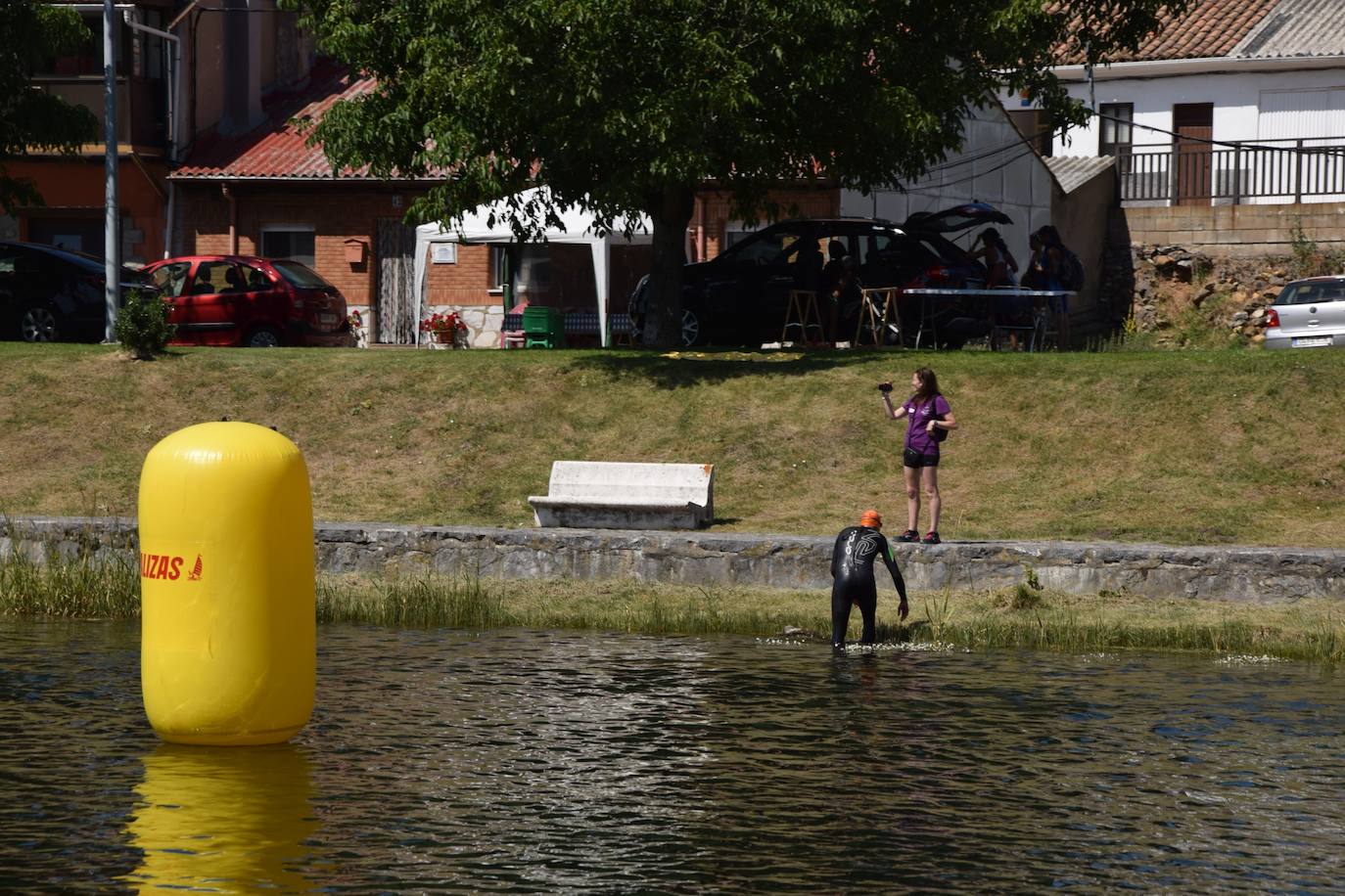 Fotos: Travesia a nado en Velilla del río Carrión