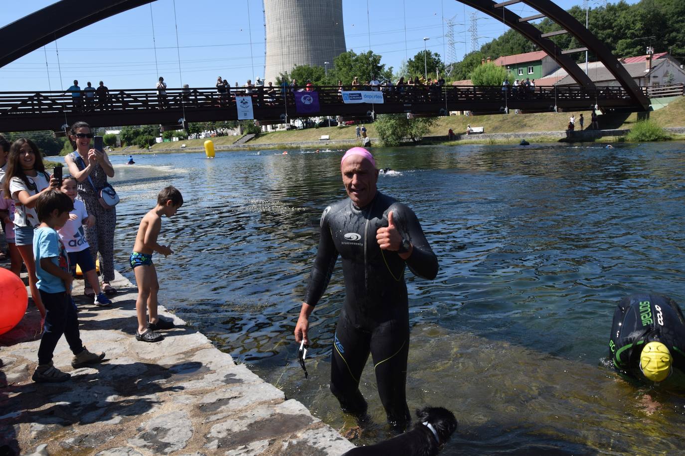 Fotos: Travesia a nado en Velilla del río Carrión
