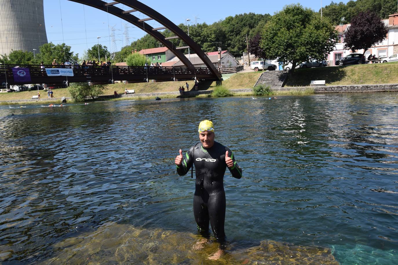 Fotos: Travesia a nado en Velilla del río Carrión