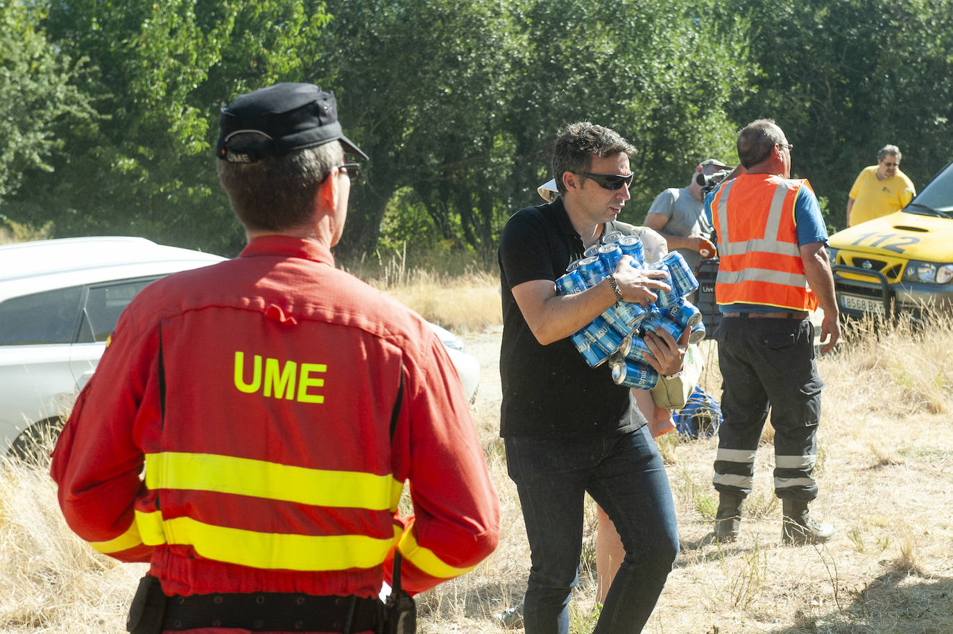 Fotos: Incendio en el Parque de Guadarrama, segundo día