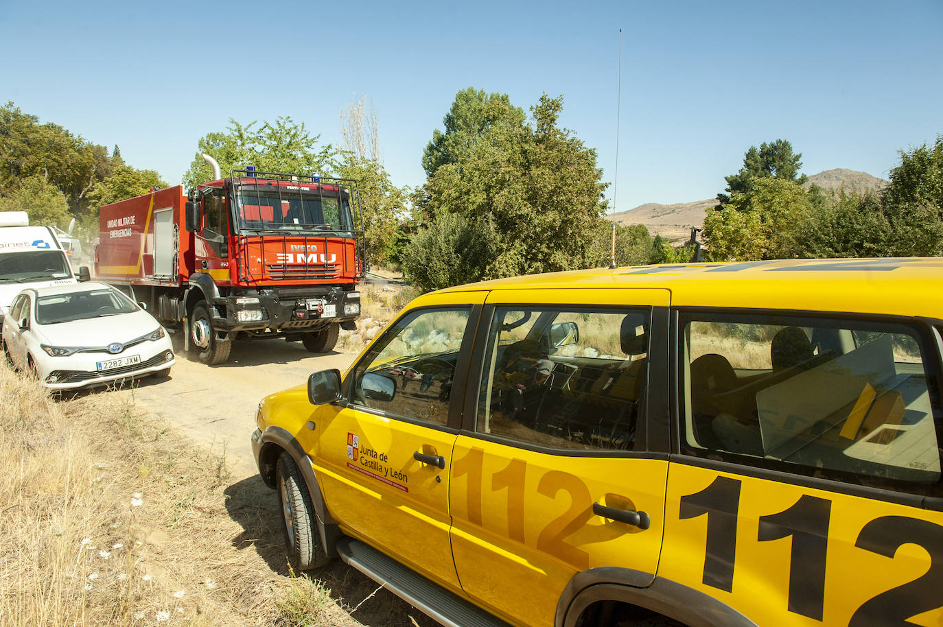 Fotos: Incendio en el Parque de Guadarrama, segundo día