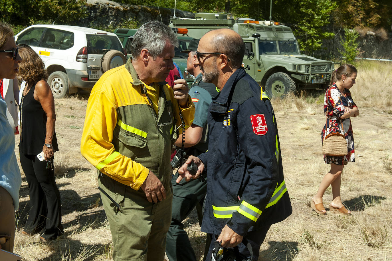 Fotos: Incendio en el Parque de Guadarrama, segundo día