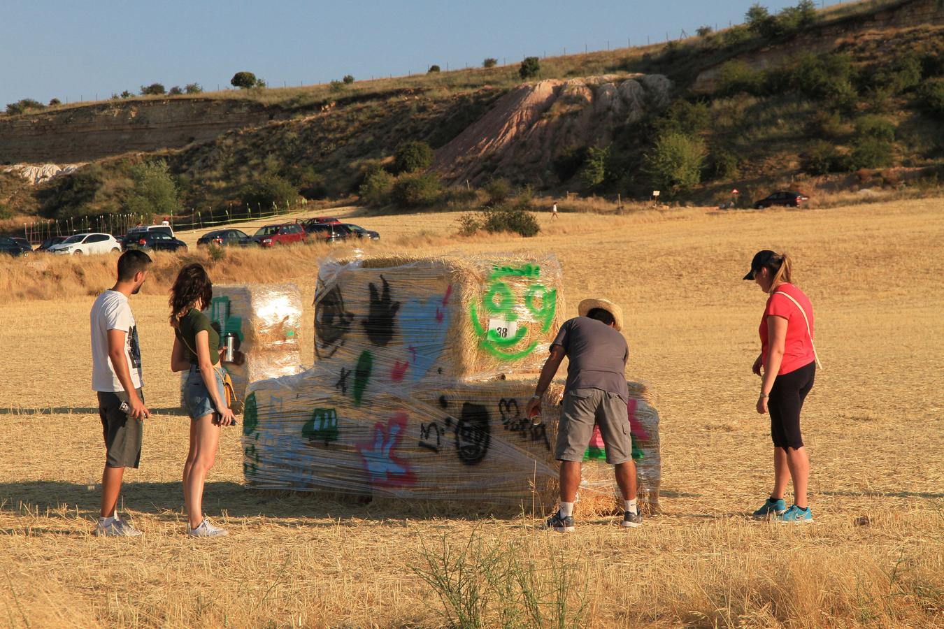 Fotos: El arte urbano llega a los campos de Espirdo