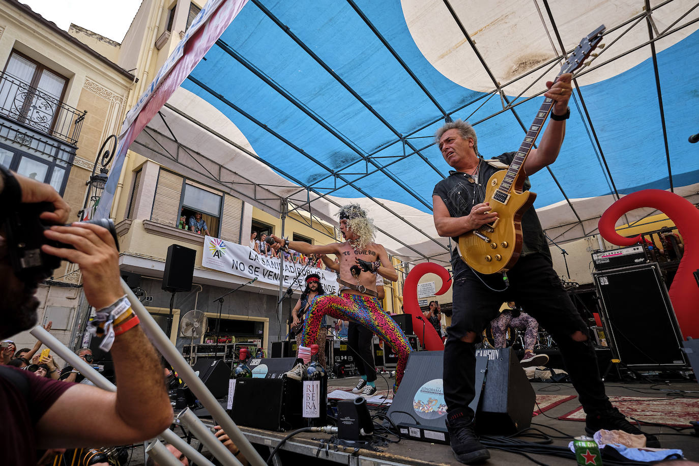 Fotos: La lluvia no puede con la jornada del viernes del Sonorama 2019, 1 de 6
