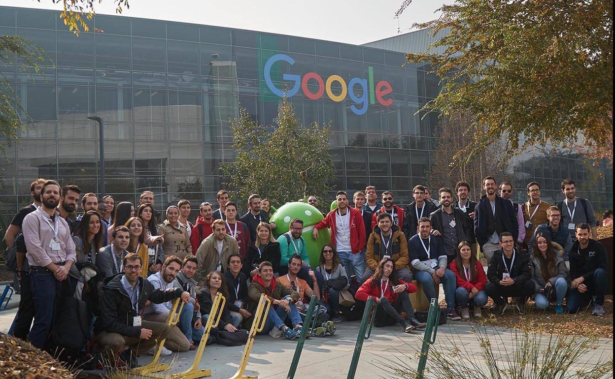 Los emprendedores del Programa Explorer de la Edición 2018 en la sede de Google 