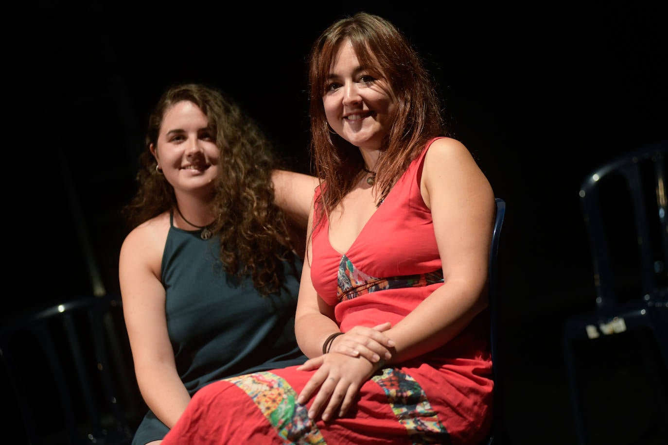 Las musicólogas Ana Calonge y Laura Pérez. 