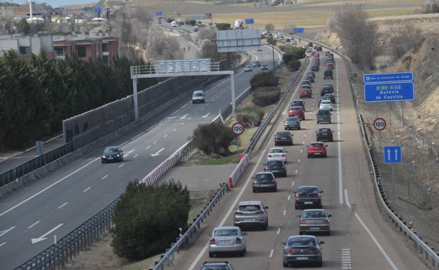 Autovía A-62, a su paso por Arroyo de la Encomienda. 