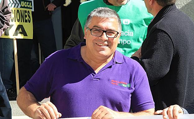Juan Manuel Palomares, secretario provincial de UCCL en Segovia. 