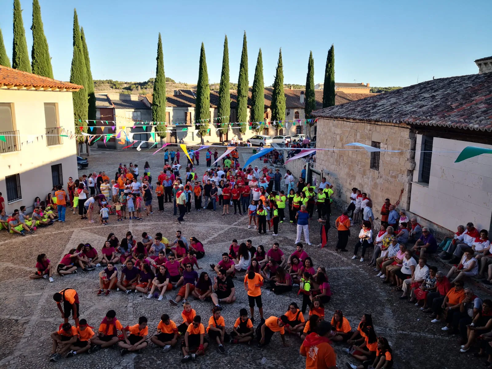 Fotos: Inicio de las fiestas de Wamba dedicadas a la Virgen y San Roque