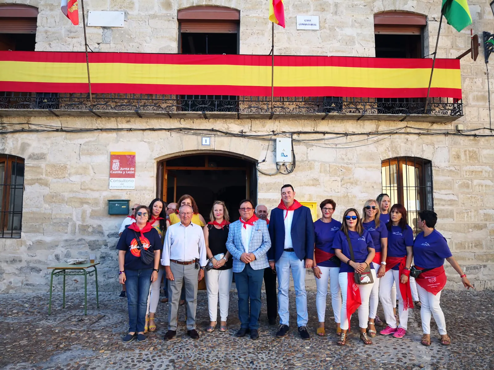 Fotos: Inicio de las fiestas de Wamba dedicadas a la Virgen y San Roque