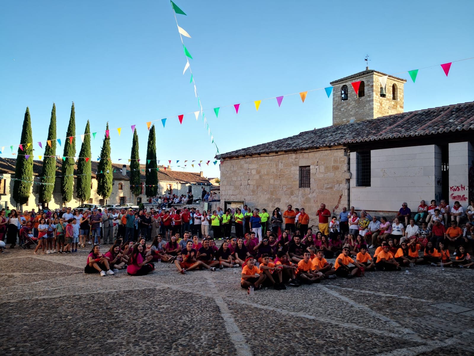 Fotos: Inicio de las fiestas de Wamba dedicadas a la Virgen y San Roque