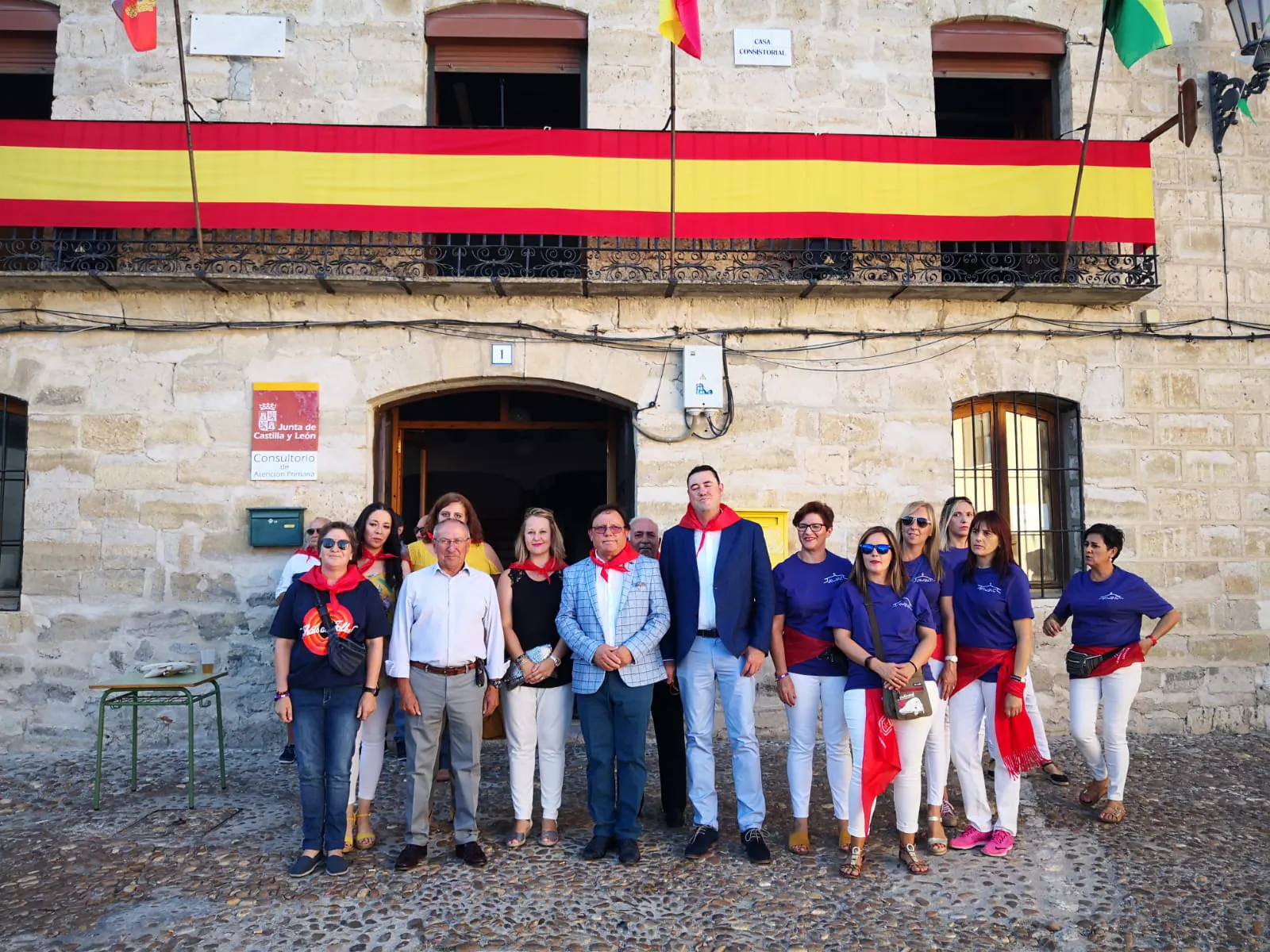 Fotos: Inicio de las fiestas de Wamba dedicadas a la Virgen y San Roque